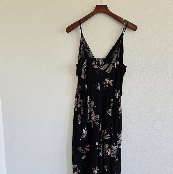 Free People Dream Big Floral Print Jumpsuit Size XS EUC - Picture 9 of 16